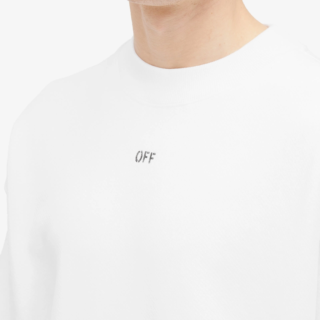 Off White Men's Stamp Crew Sweatshirt